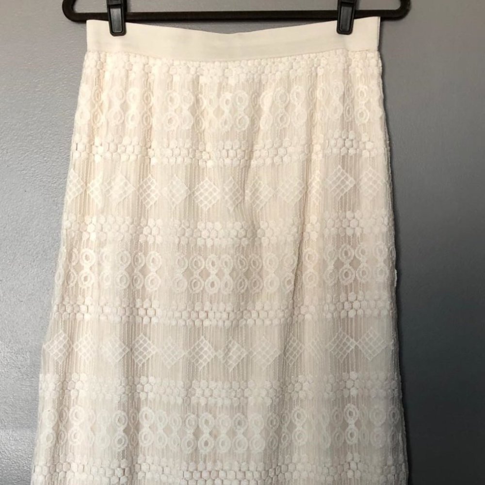Long Lace Skirt
